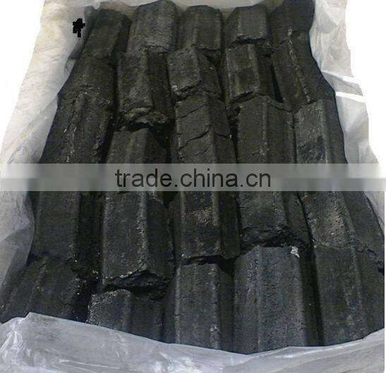 Hongye supply Manufacture supply BBQ charcoal/high temperature machine-made charcoal