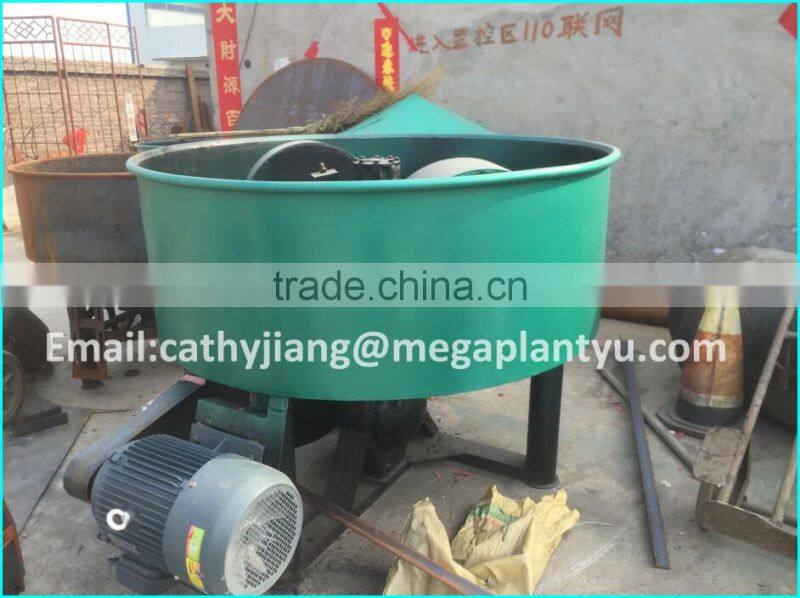 Charcoal Granules Grinding Wheel Mixer