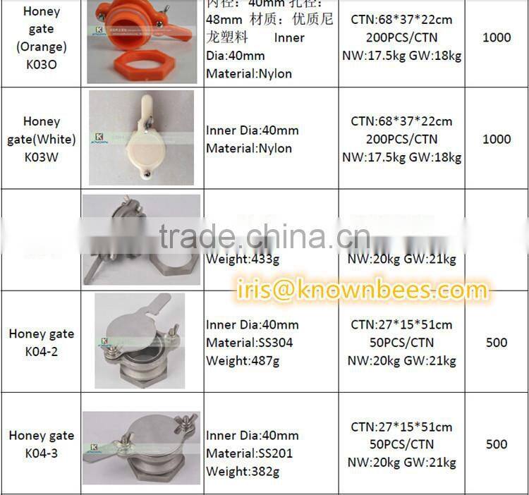 PROFESSIONAL FACTORY! Stainless steel honey gate