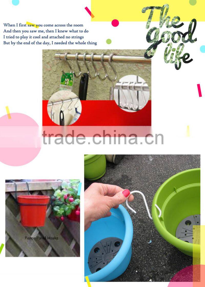 Top sale high quality galvanized metal S hook