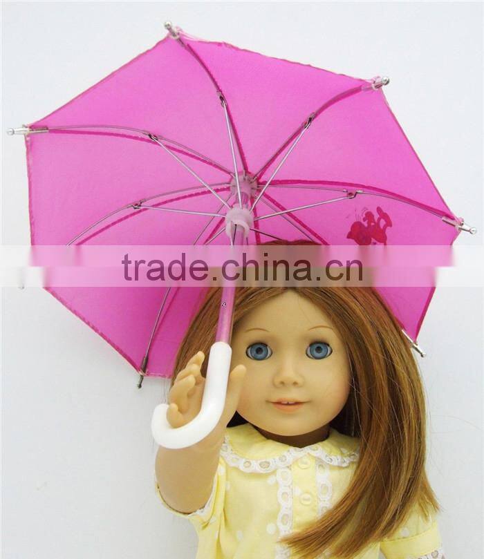 high quality doll umbrella accessories for 18inch dolls