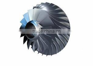 OEM Custom high precision iron casting parts impeller and steel casting parts impeller