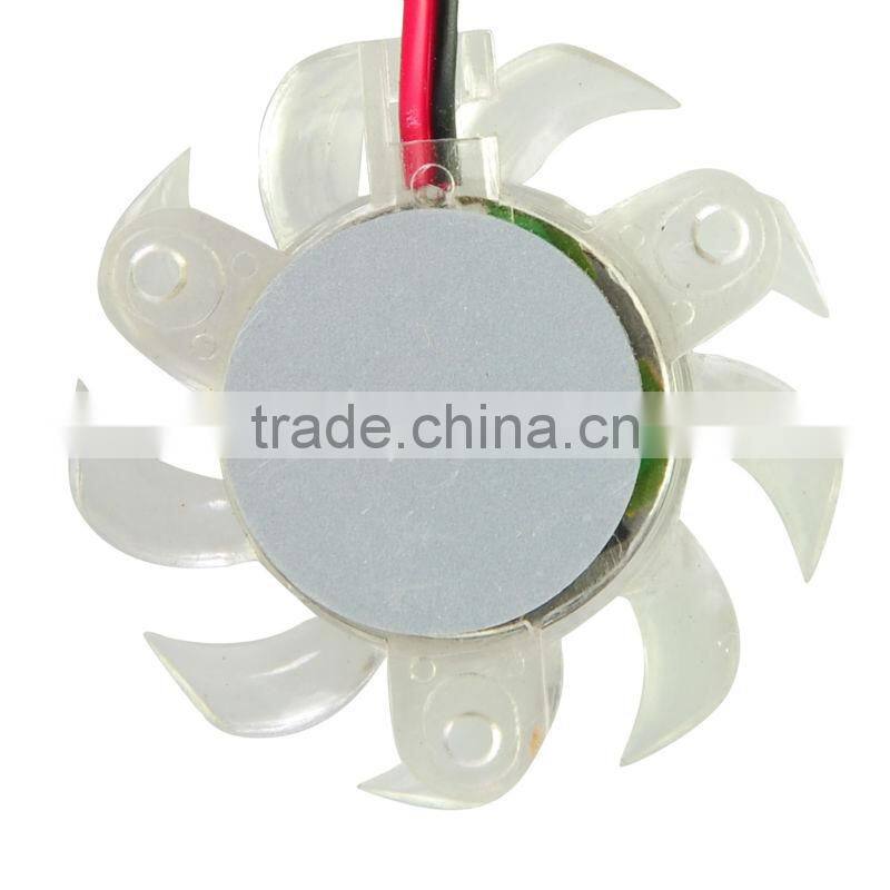 12V Video Card Replacement 35mm Cooling Fan 27mm Mounting Hole Distance Cooler