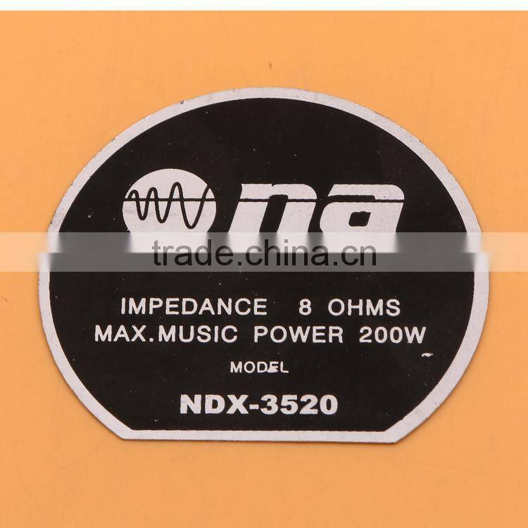 shaped metal logo hand tags