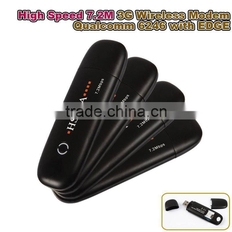 High speed 7.2m WiFi Router Wireless 3G 4G Modem USB Car Qualcomm 6246/7225 Chipset with EDGE