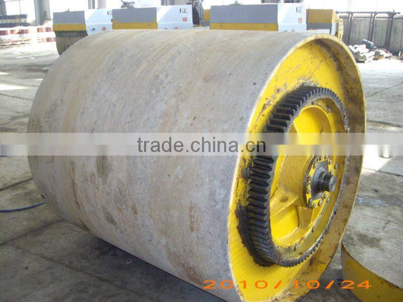 With CE small working mass double drum static road roller