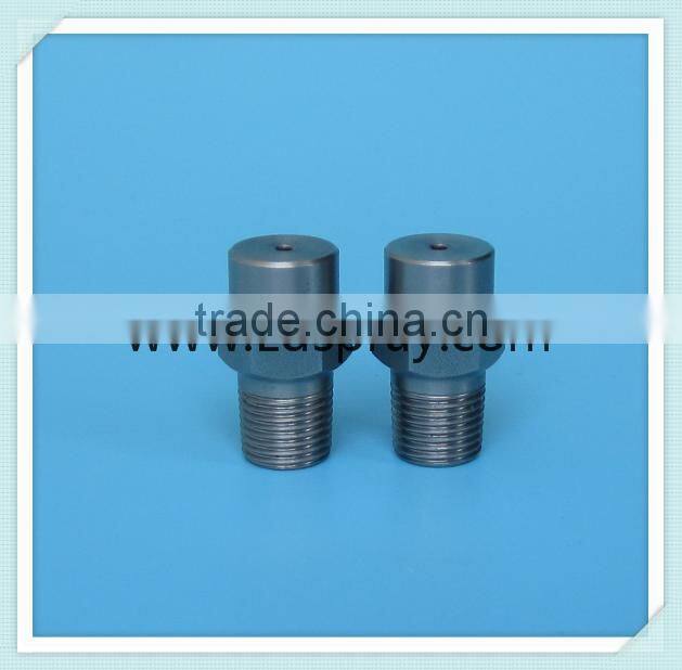 Stainless steel SS brass 0 degree flat fan liquid flow spray nozzles