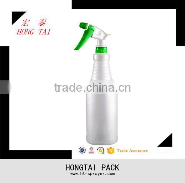 yuyao factory plastic hdpe plastic trigger spray bottle 32OZ/1000ml