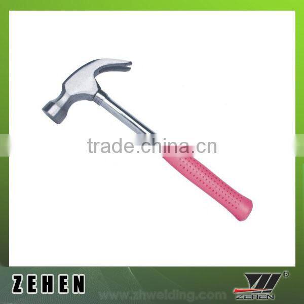 claw hammer american type steel tube handle