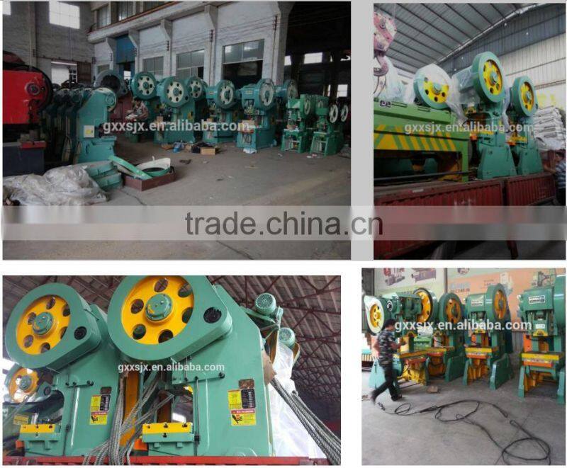 C-Frame Punching Presses with Adjustable Stroke Features J23-63