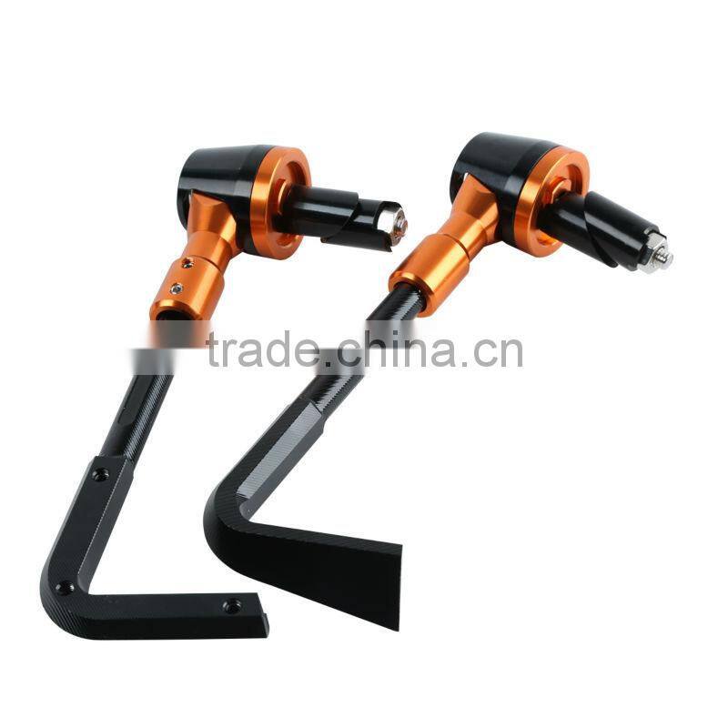 Orange CNC Universal 7/8" Proguard System Pro Brake Clutch Levers Protect Guard