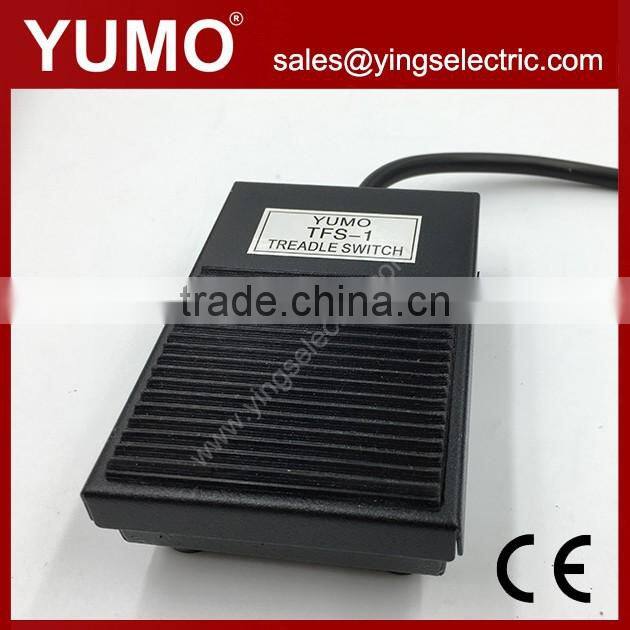 CE & RoHS 10A/250VAC electric foot pedal switch foot control switch treadle switch FS-1 TFS-1