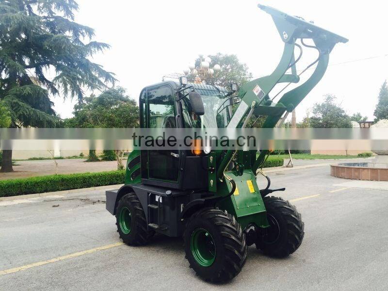 2017 newest type 0.8ton Rated loading capacity ZL08F with CE certificate