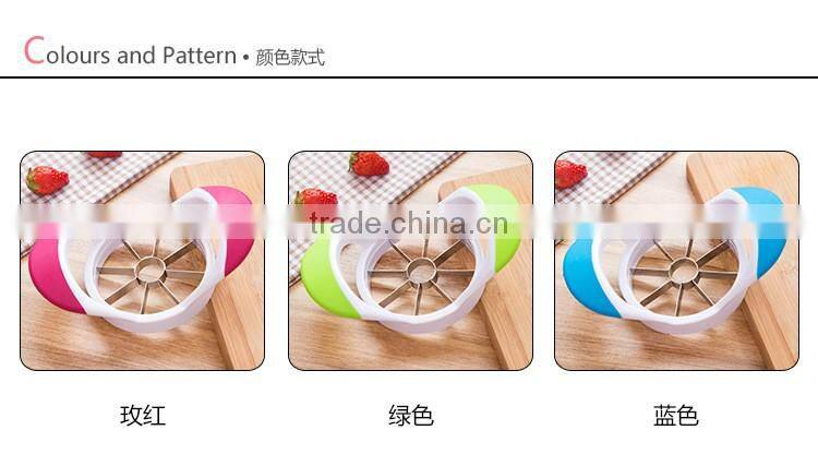 New style stainless steel apple corer slicer cutter