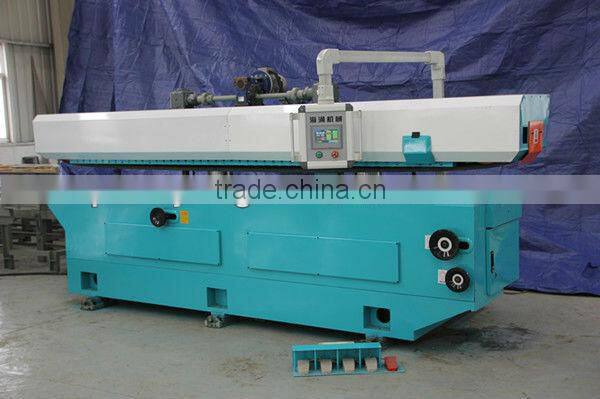 Lengthways veneer slicing machine
