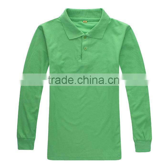 Pique lapel sublimation skin tight dry fit mens long sleeve t shirt wholesale china