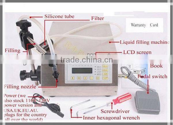 GFK-160 Electric digital control quantitative liquid filling machine