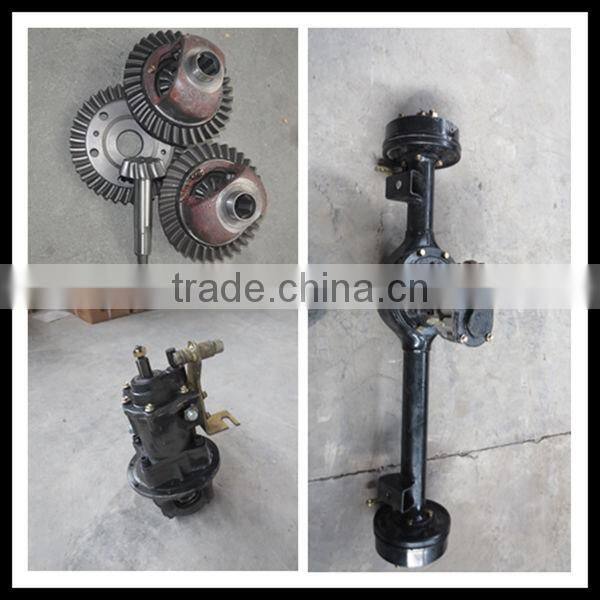 China manufacture tricycle wheels and rear axle assembly