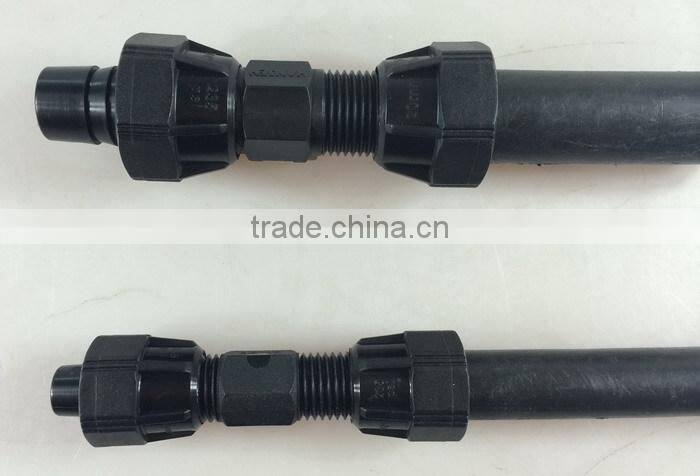 235 psi pp lockable fitting for HDPE LDPE PIPE