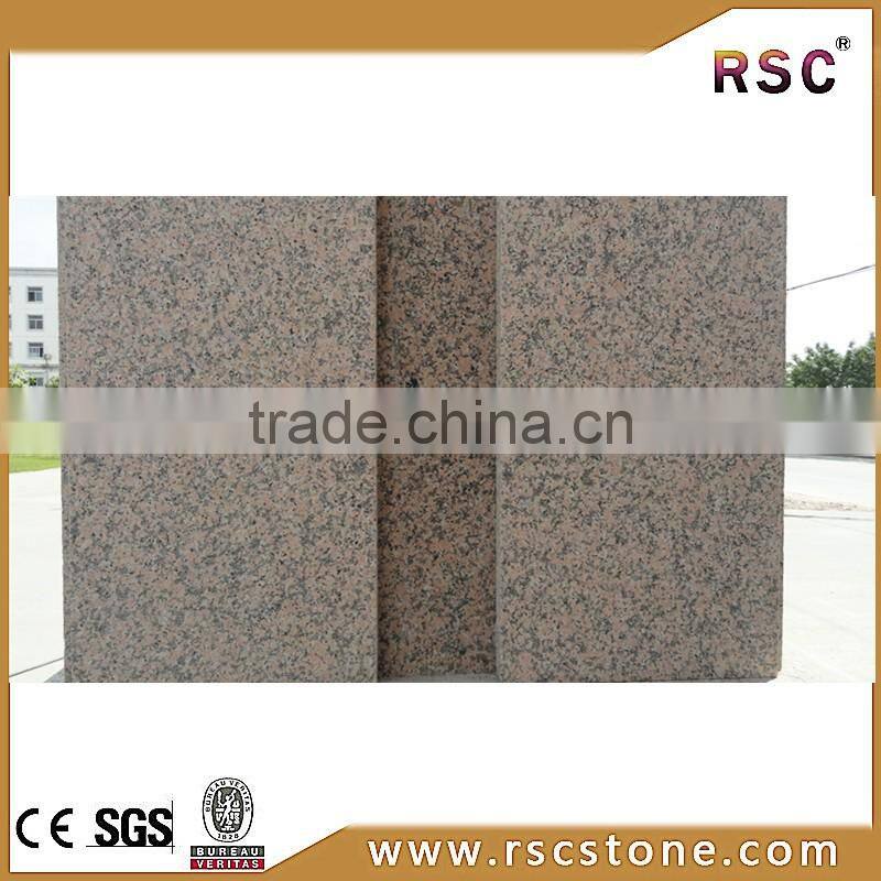 Spanish rosa porrino granite floor tiles with cheap price for sale
