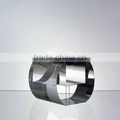 desk organizer crystal memo holder