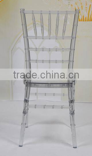 High quality crystal bamboo chair with party