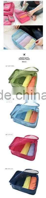 Travel Clothes Pouch/ waterproof nylon clothes bag/durable clothes bag