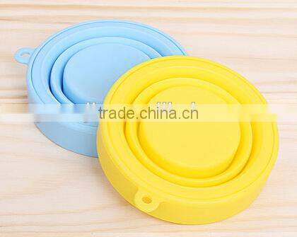 Supply fashion creative travel portable telescopic motion cup / folding cup