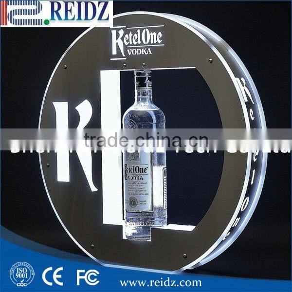 liquor bottle display shelf