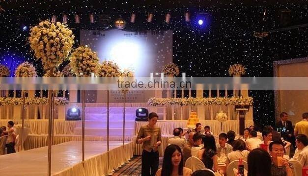 Romantic led DMX RGBW 4in 1 star cloth curtain lights