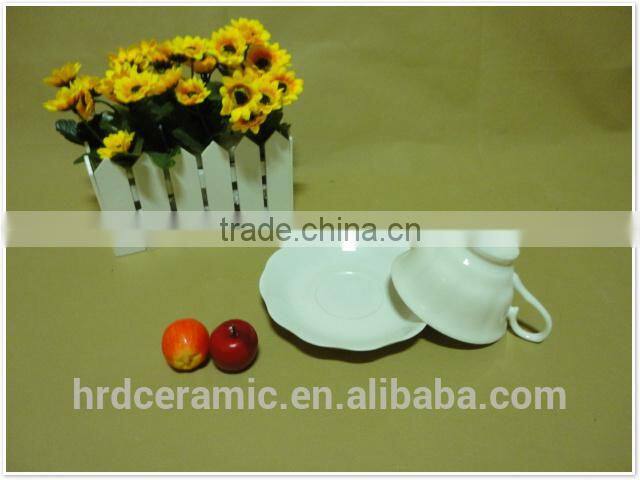 Cheap promotion Porcelain expresso coffee cup & saucer