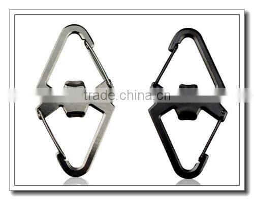 Diamond Climbing carabiner,swivel carabiner with opener