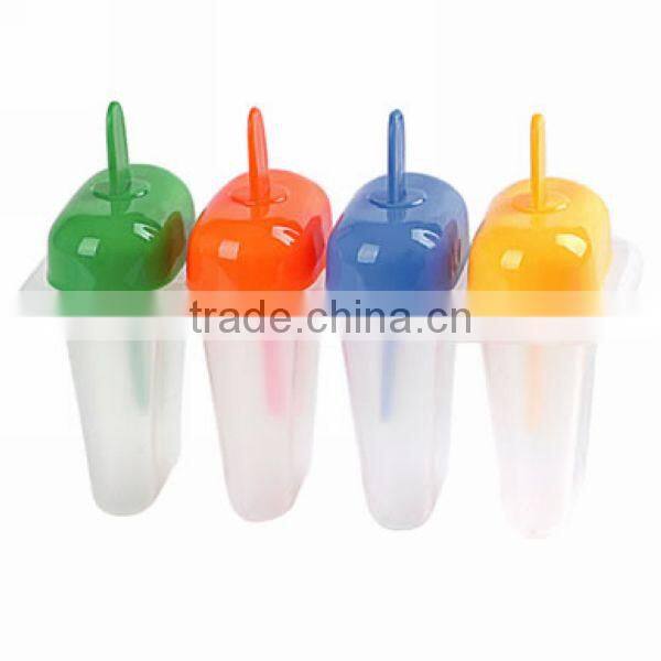 2095 PP plastic ice mould ice cream try with four areas