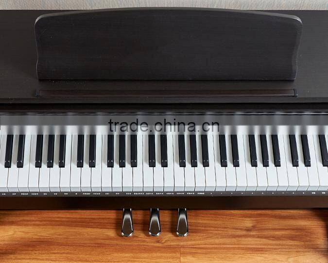 88 touch response keys three pedal digital piano w/ bench