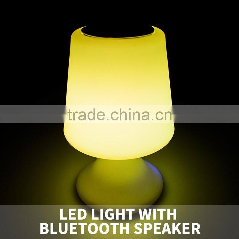 new products 2016 led light bluetooth speakers with waterproof bluetooth speaker