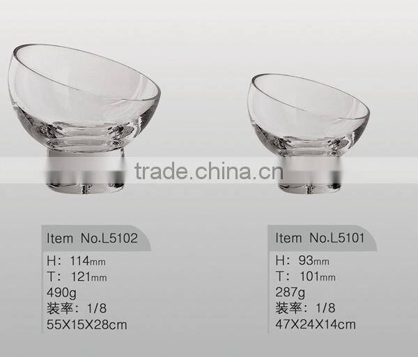 high-temperature resistent glass candle holder