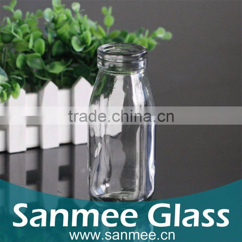 Manufacture Quality Glass Bottle With Scale Quality Milk Glass Bottle
