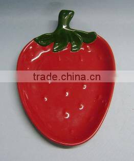 red colored cheap porpular tomato berry plate