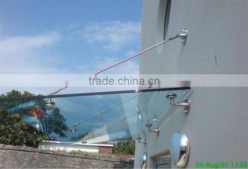 Car Parking Canopy With Tempered Glass