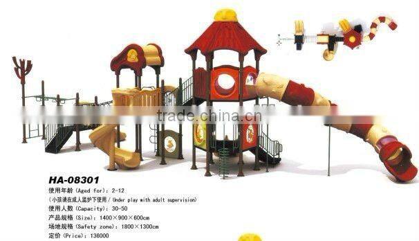20 YEARS PRODUCTION EXPERIENCE ,KID'S PLAYGROUND ,OUTDOOR KID'S PLAY EQUIPMENT (HA-08701)