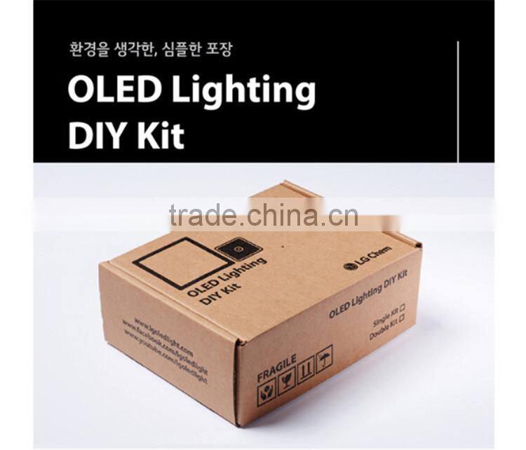 DIY KIT-oled light panel,ultra thin oled panel light,round oled panel light
