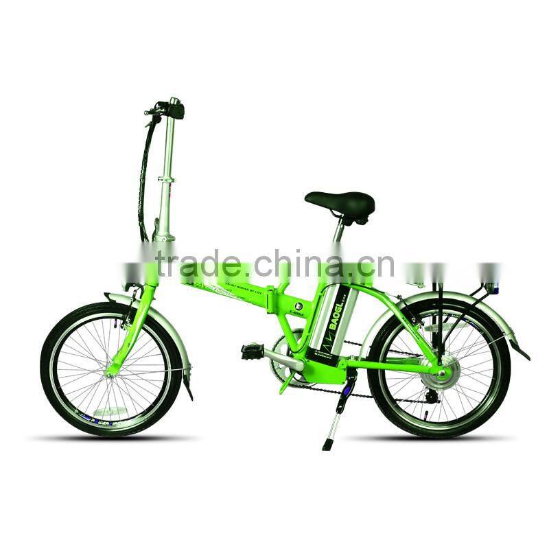 electric folding bicycle with 250W