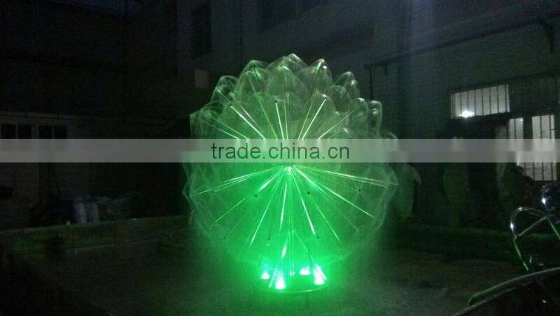 Decorative outdoor water steel ball fountains