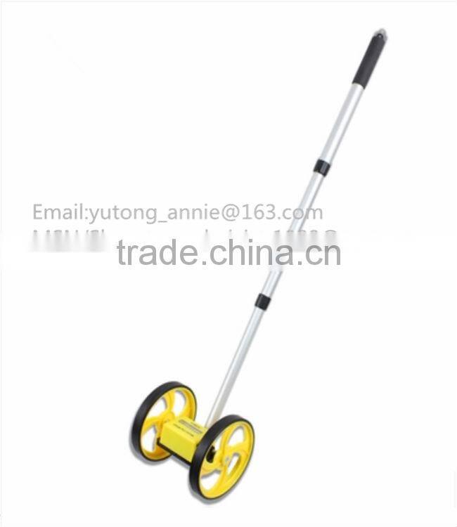 Double yellow mechanical Distance Measuring Wheels