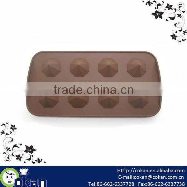 Custom Shape Silicone Ice Cube Tray Chocolate Muffin Mold FDA LFGB