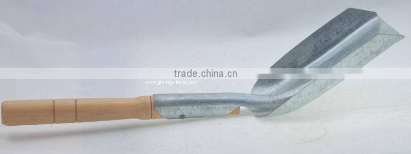 household fireside 1mm gardening tools wood handle shovel