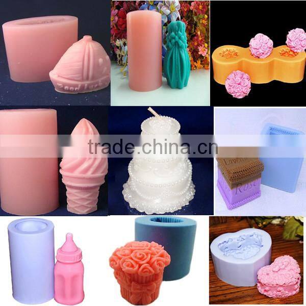 Wholesale silicone rubber ball candle molds