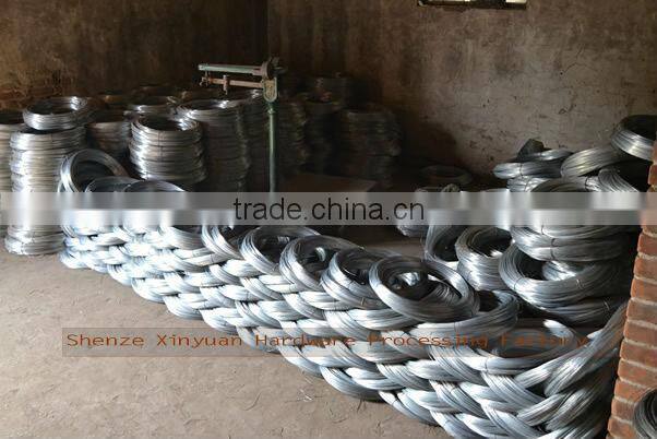Galvanized wire for saudi plastic factory