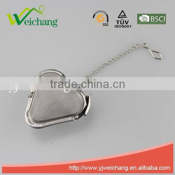 WCJ1076 Good quality Hot sale Stainless Steel Mesh Tea Ball Tea Infuser Tea Strainer