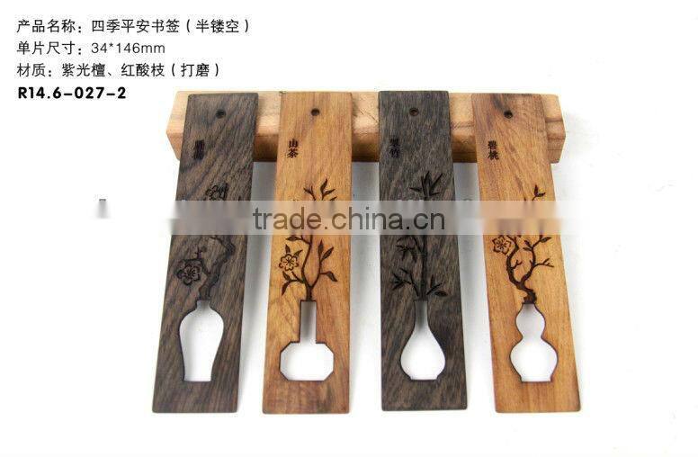 wooden carving bookmark
